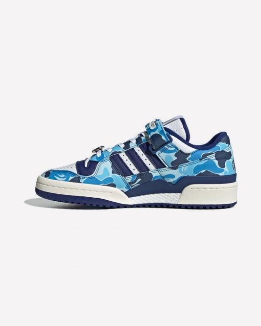 adidas Forum 84 Low Bape 30th Anniversary Blue Camo