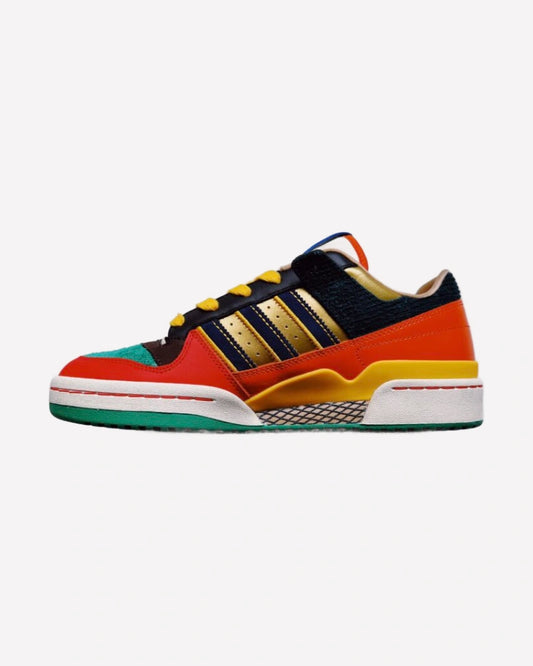 adidas Forum Low CL Sneex What the Milwaukee — vista lateral