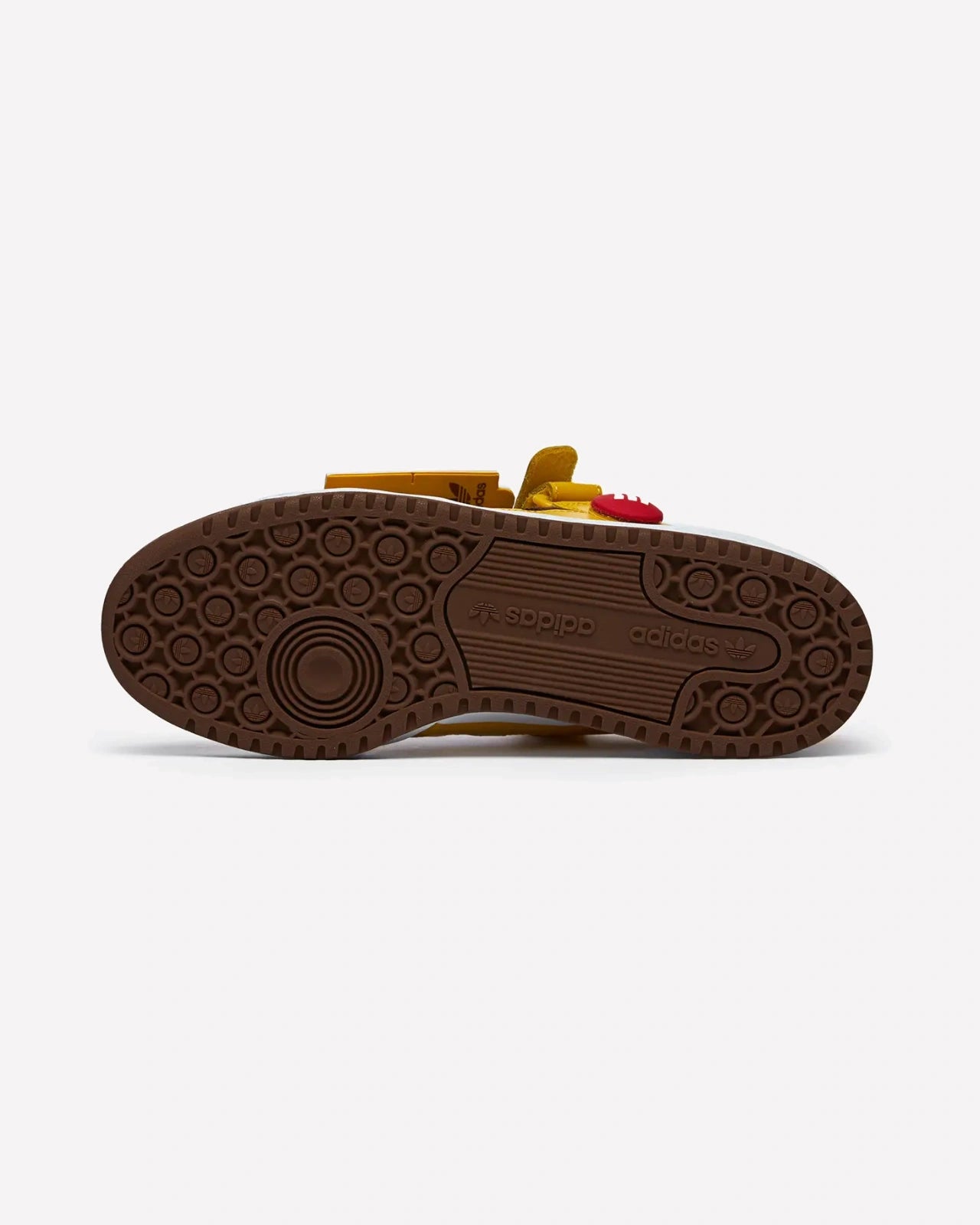 adidas Forum Low M&M's Yellow — detalle del lateral