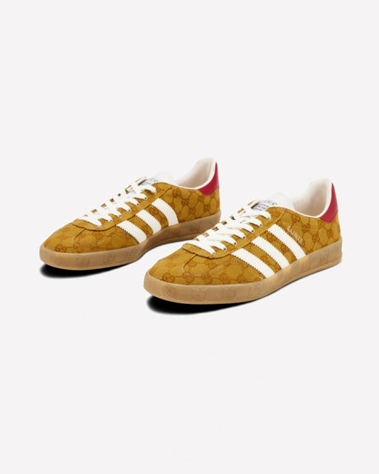 adidas Gazelle Gucci Original GG Beige Brown