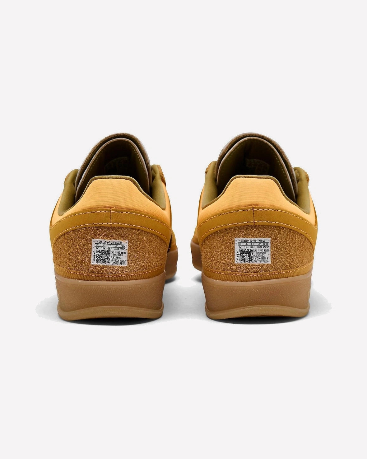 adidas Gazelle Indoor Bad Bunny Solar Gold — vista de la suela