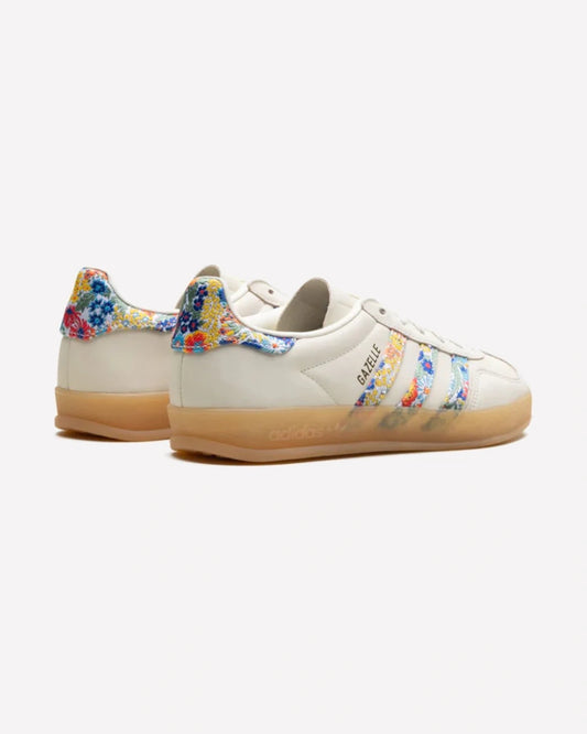 adidas Gazelle Indoor Liberty London Floral Embroidery Stripes