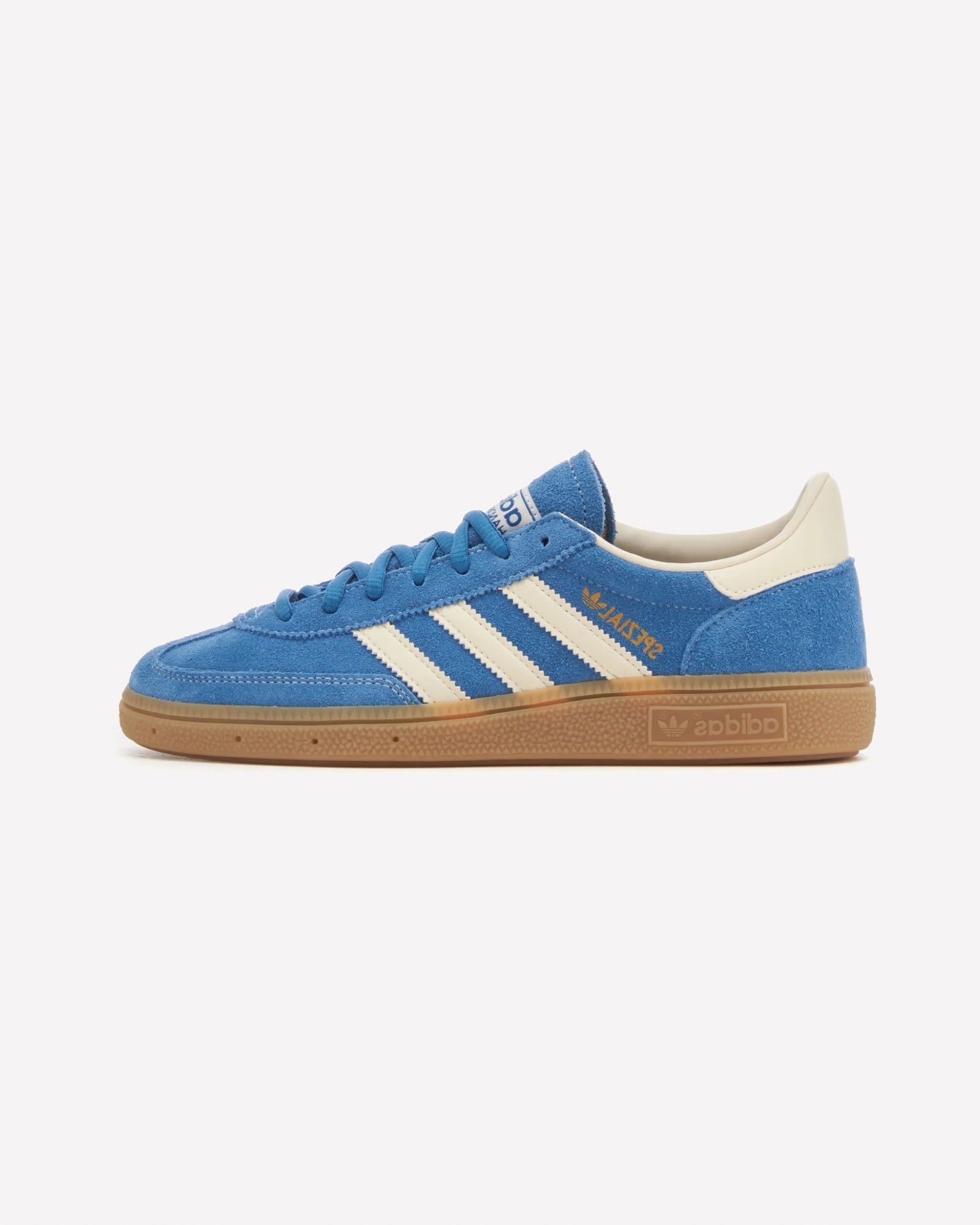 adidas Handball Spezial Core Blue Cream White Gum — vista lateral
