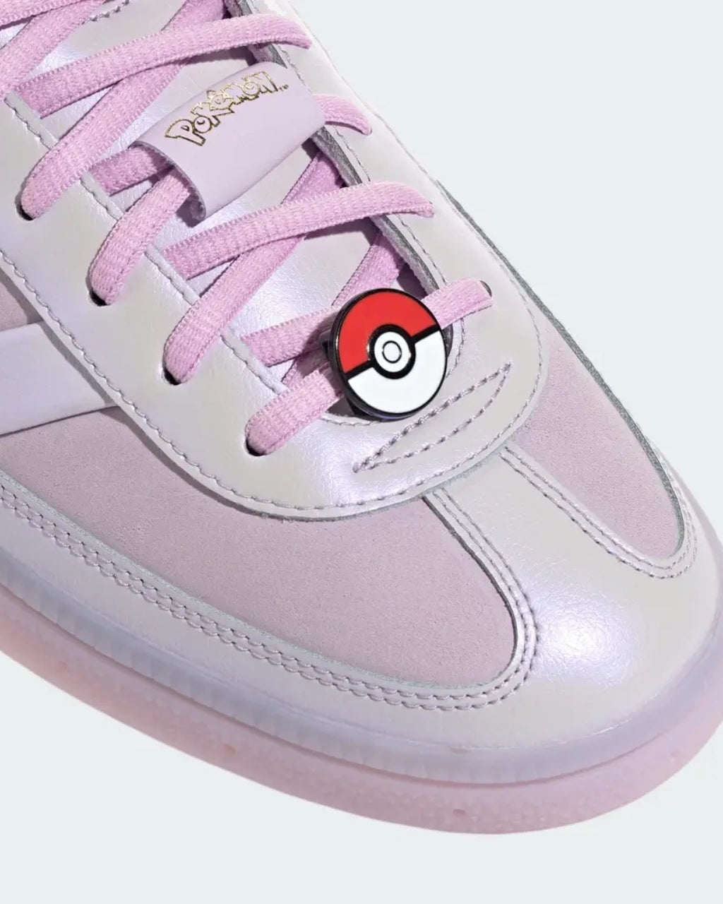 adidas Handball Spezial Pokémon Mewtwo — detalle de la suela