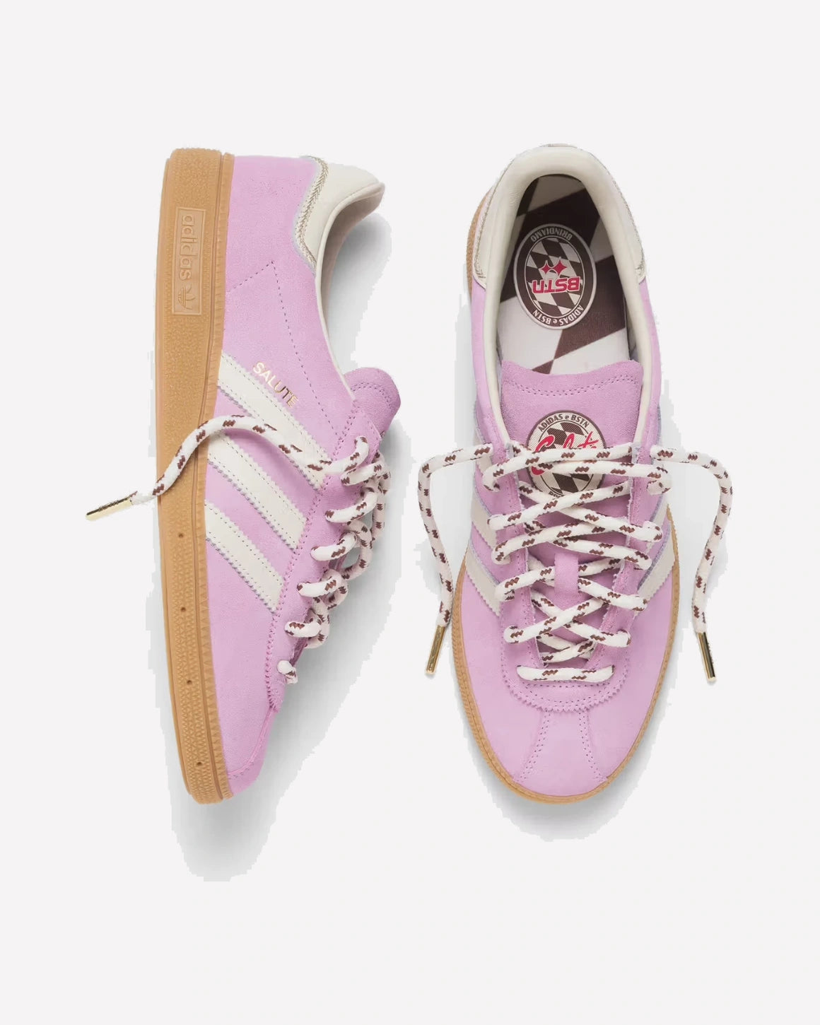 adidas München BSTN Oktoberfest Pink — detalle del talón