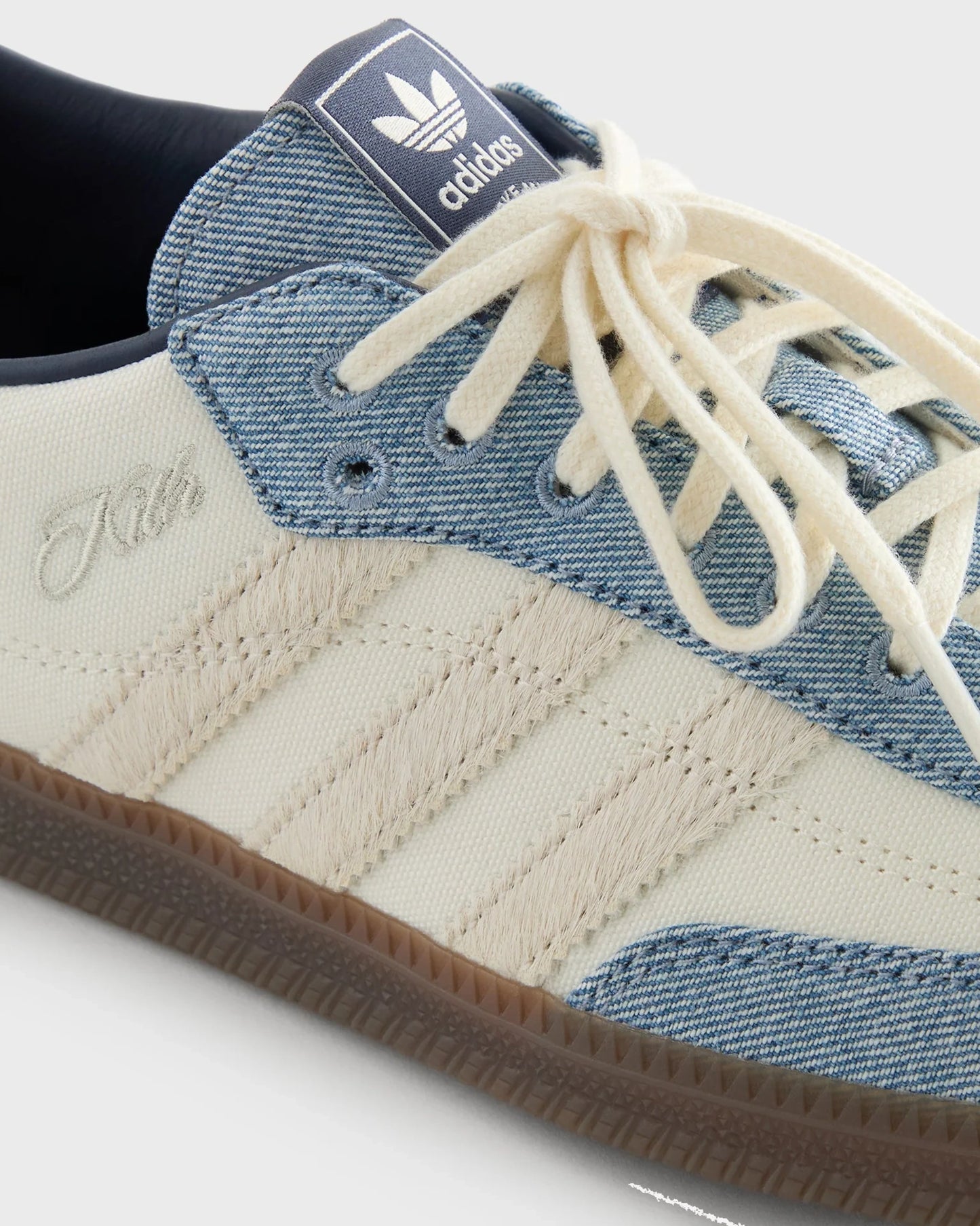 adidas Samba Kith Denim — vista de la suela