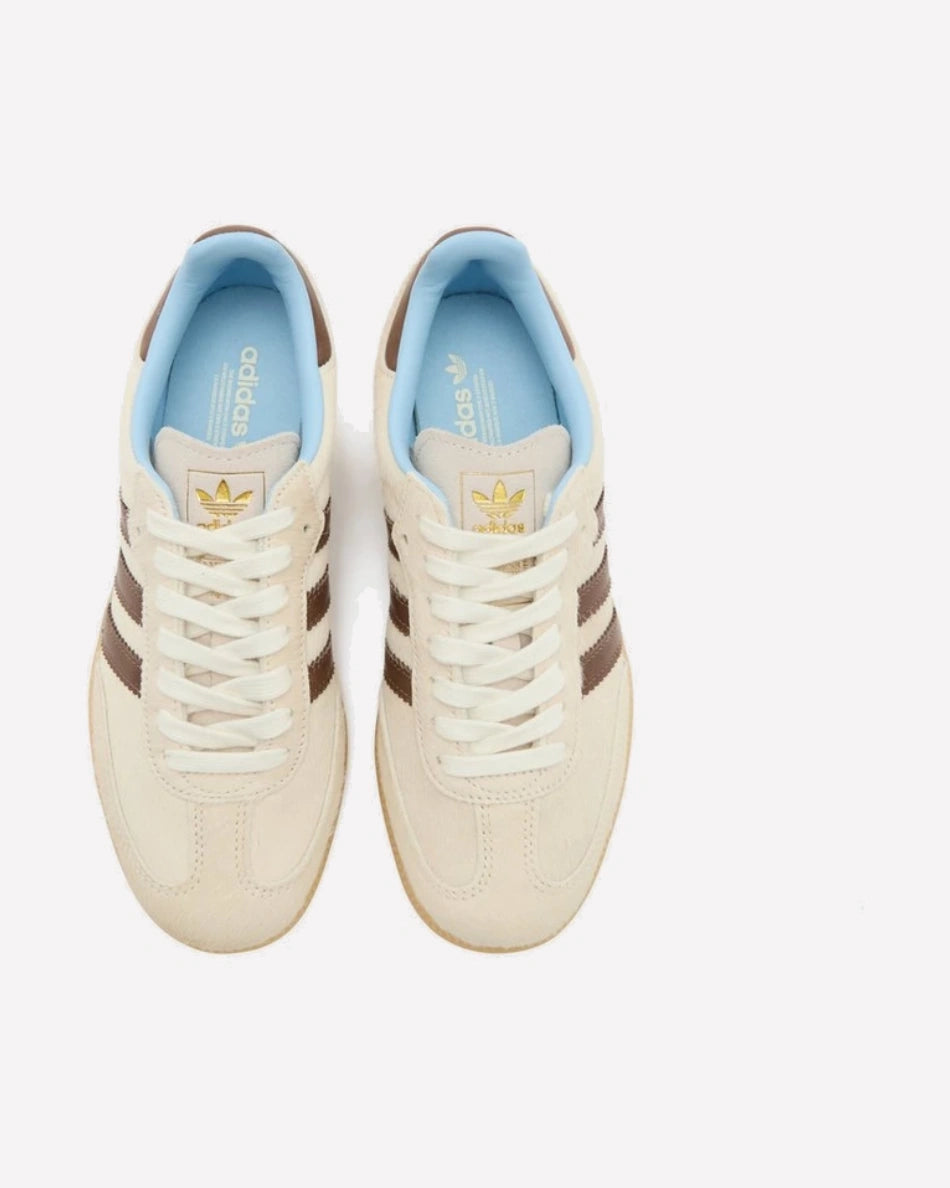 adidas Samba OG Cream White Earth Strata Pony Hair