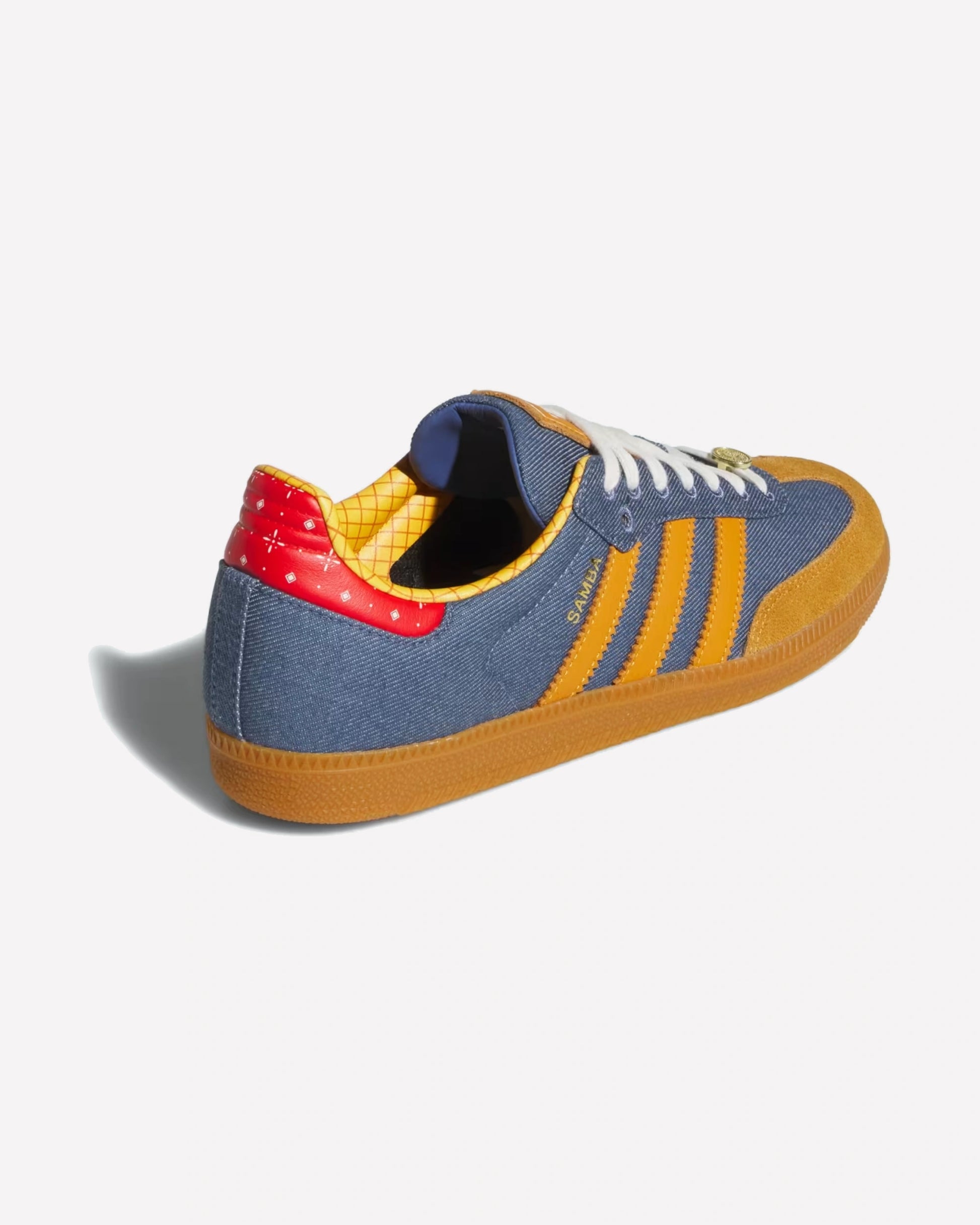 adidas Samba OG Toy Story Woody — detalle de la puntera