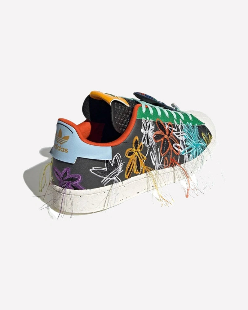 adidas Superstar AEC Sean Wotherspoon Superearth Black — vista del talón