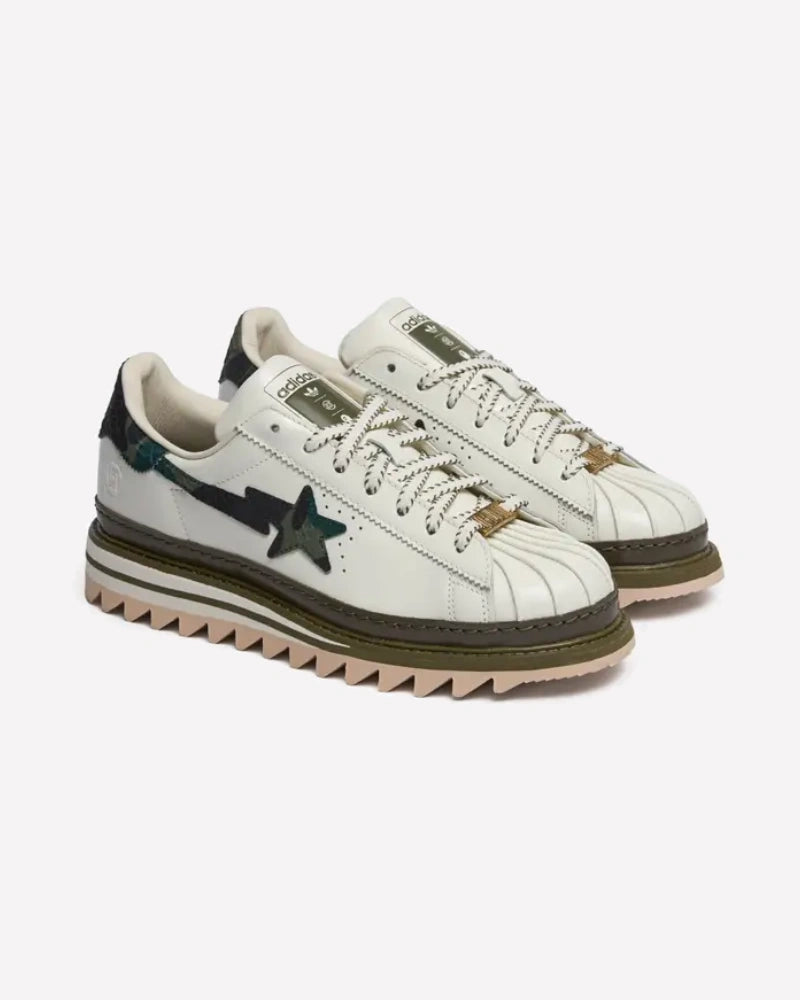 adidas Superstar CLOT by Edison Chen x Bape Off White