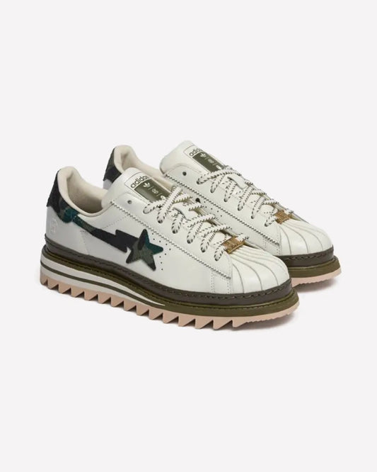 adidas Superstar CLOT by Edison Chen x Bape Off White
