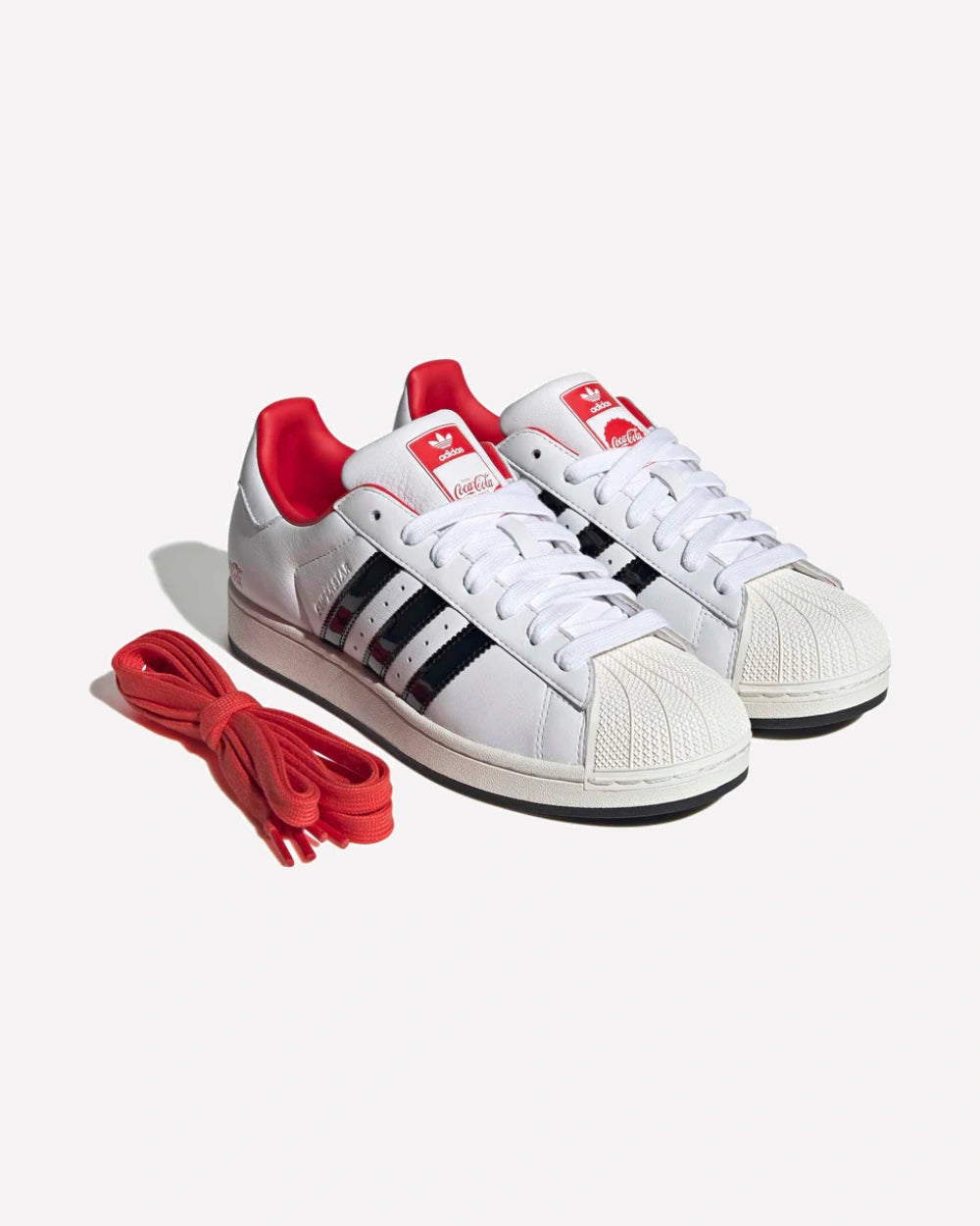 adidas Superstar II Coca-Cola White Black