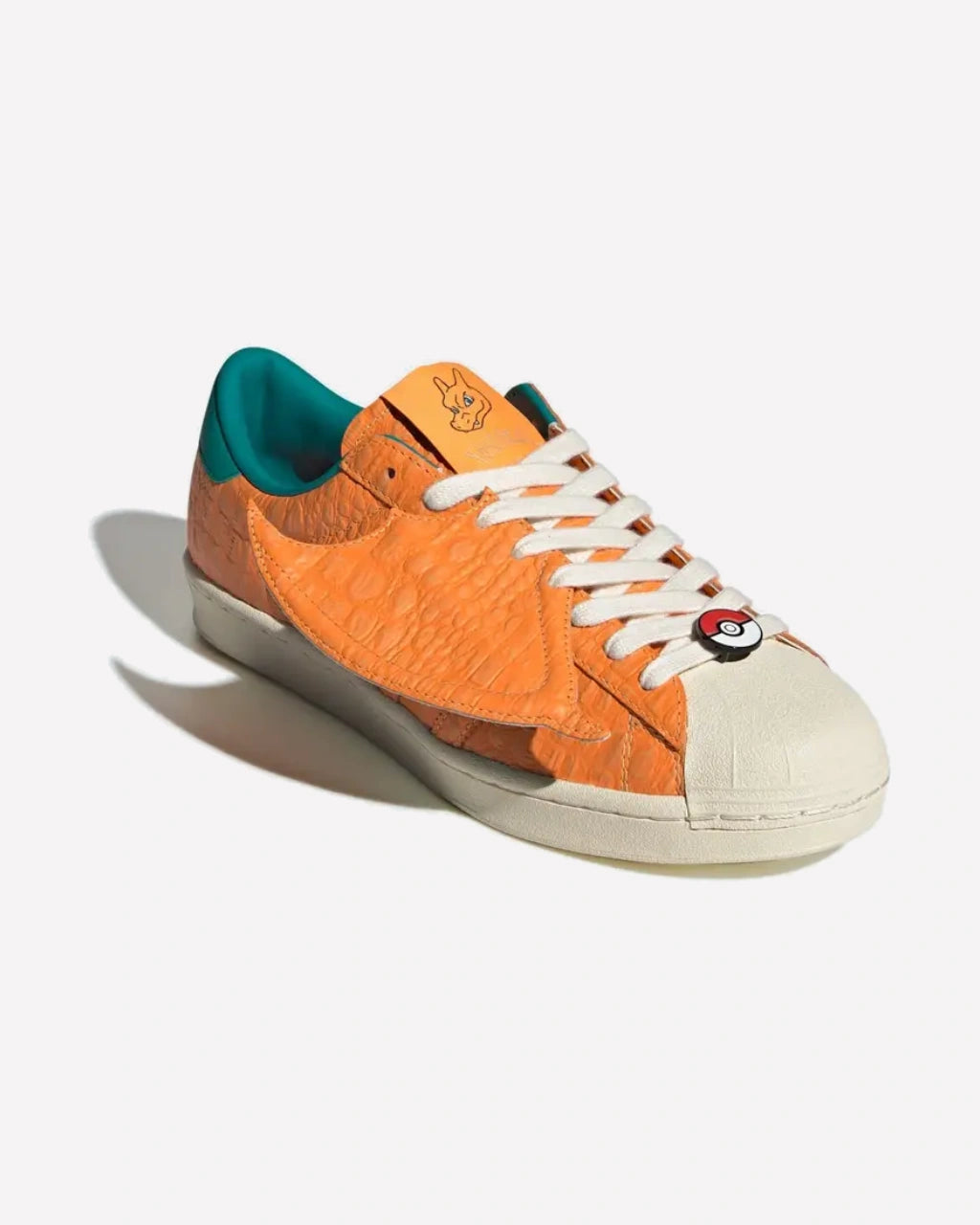 adidas Superstar Pokémon Charizard — vista superior