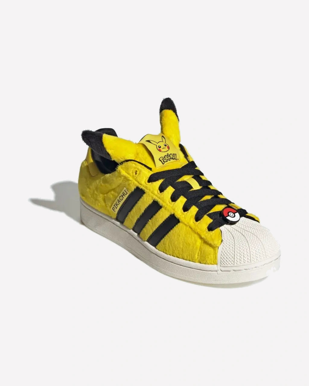 adidas Superstar Pokémon Pikachu Yellow — Vista superior