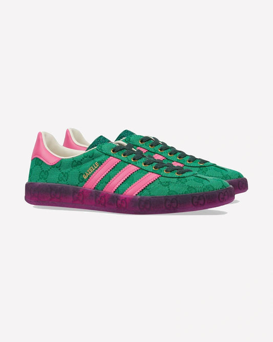 adidas x Gucci Gazelle Green GG Monogram (Women's)
