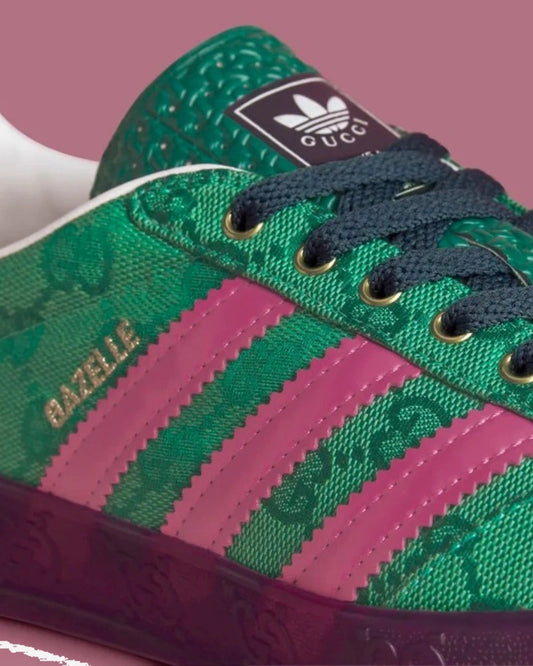 adidas x Gucci Gazelle Green GG Monogram (Women's)
