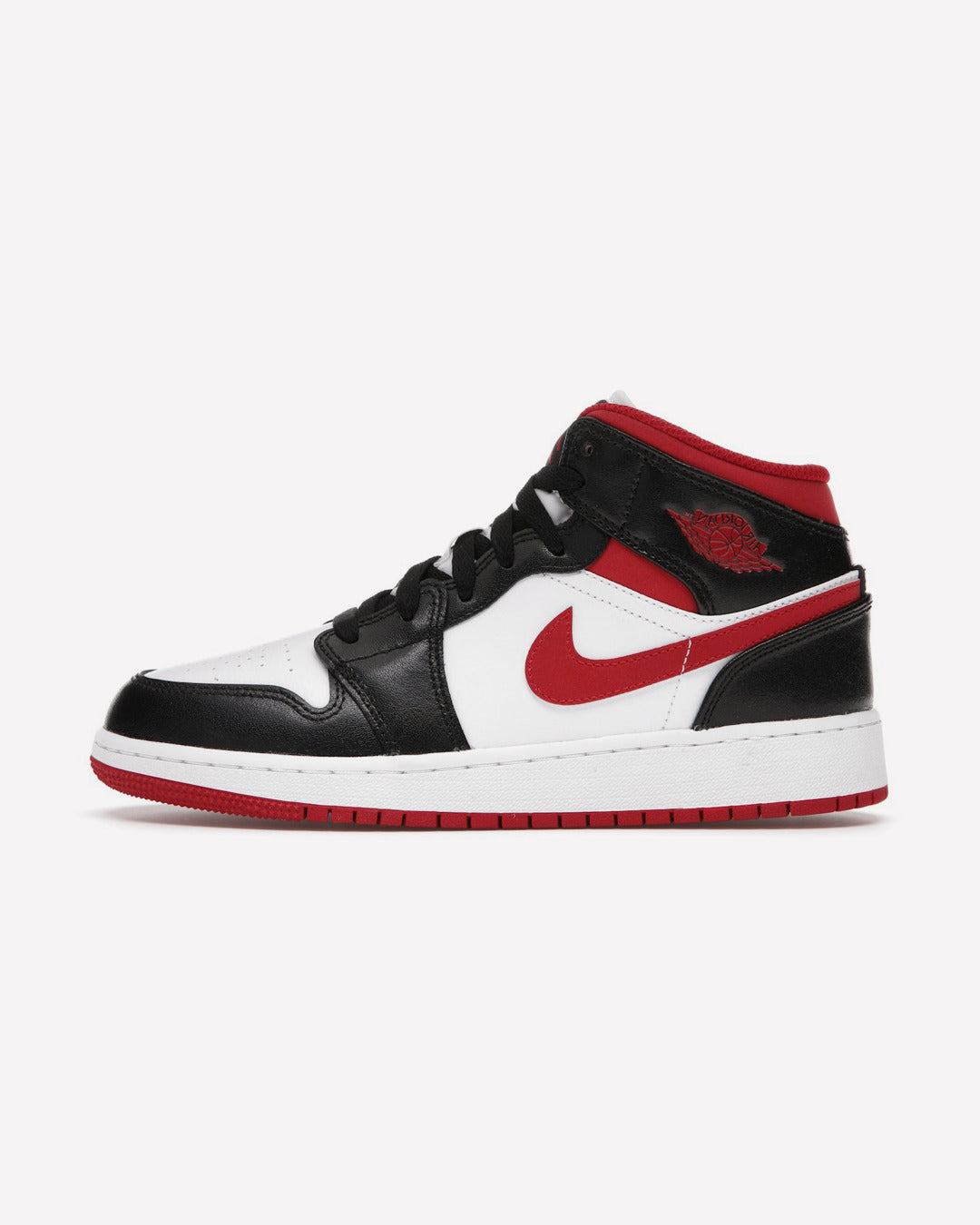 Air Jordan 1 Mid Gym Red Black White (GS)