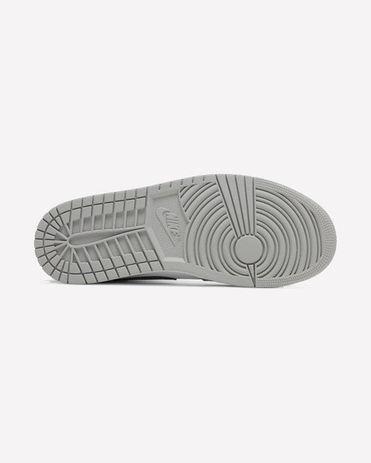 Jordan 1 Mid Light Smoke Grey Anthracite — vista trasera