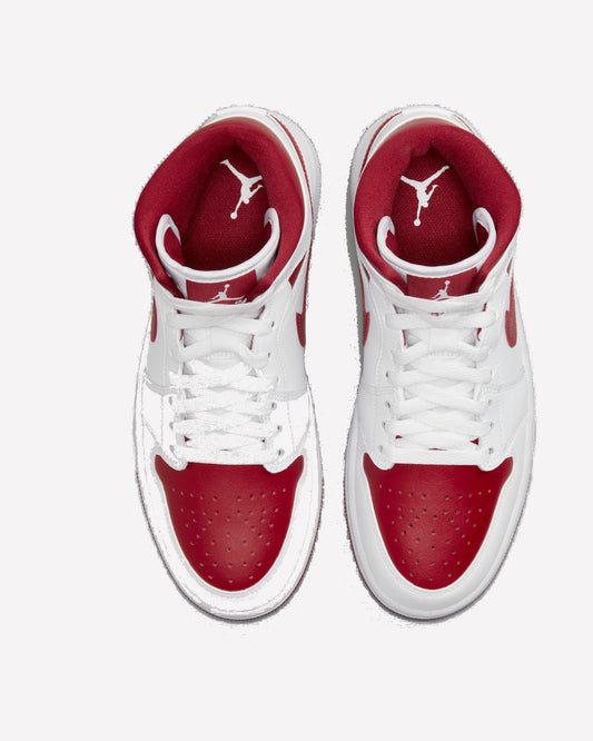 Jordan 1 Mid Reverse Chicago — Vista superior