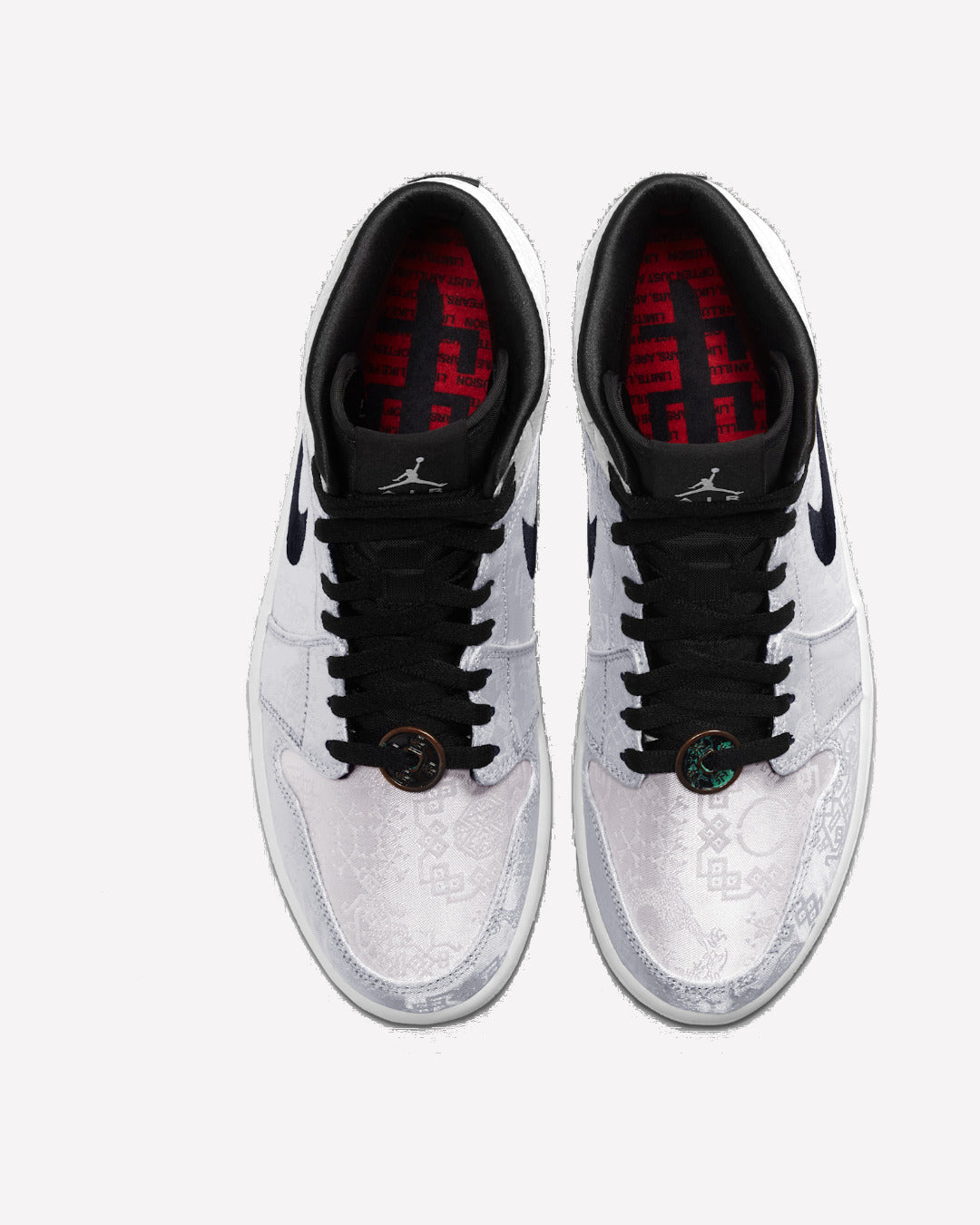 Jordan 1 Mid SE Fearless Edison Chen CLOT — vista superior