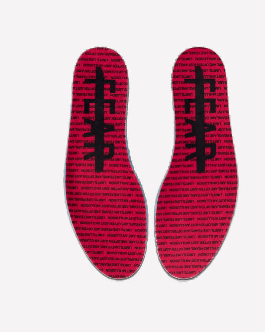 Jordan 1 Mid SE Fearless Edison Chen CLOT — detalle de la puntera