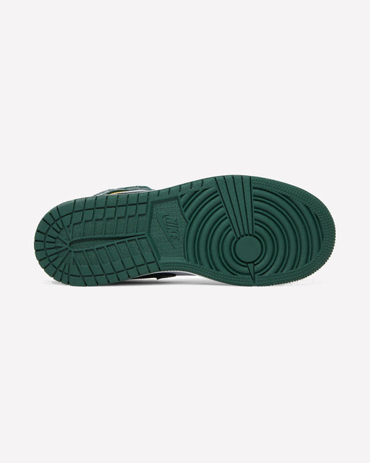 Jordan 1 Mid Sonics (2021) — vista frontal