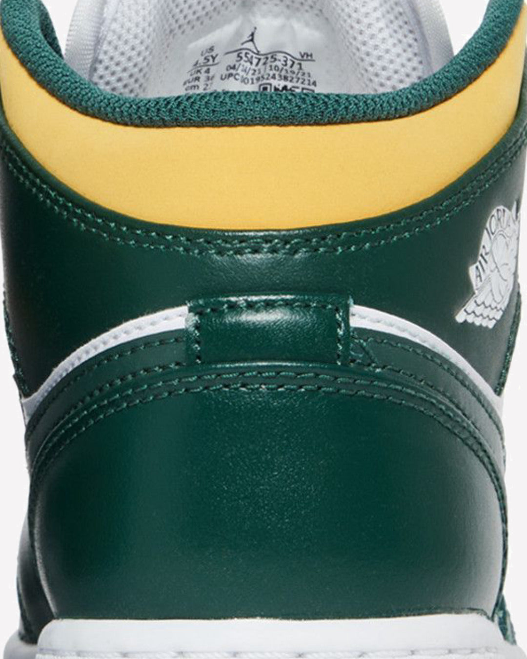Jordan 1 Mid Sonics (2021) — par de zapatillas