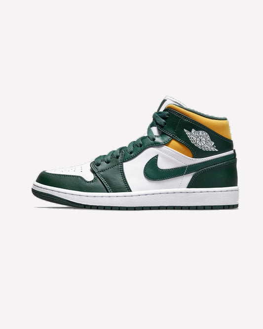 Jordan 1 Mid Sonics — vista lateral
