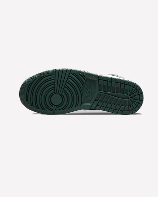 Jordan 1 Mid Sonics — vista frontal