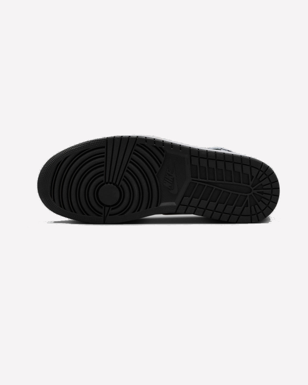 Jordan 1 Retro High OG Black White — vista superior