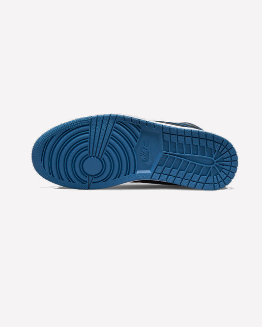 Jordan 1 Retro High OG Dark Marina Blue — vista superior