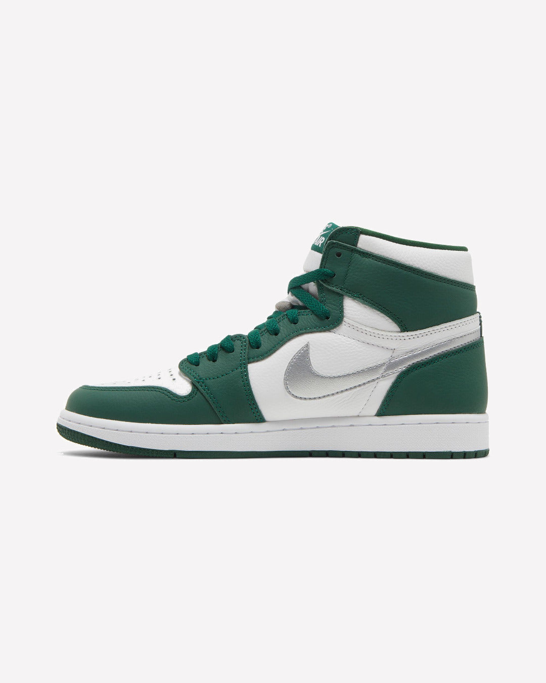 Jordan 1 Retro High OG Gorge Green — vista lateral