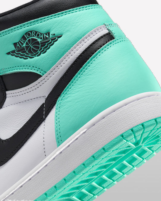 Jordan 1 Retro High OG Green Glow — par completo