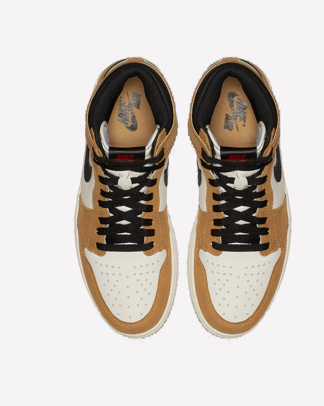 Jordan 1 Retro High Rookie of the Year — vista trasera del talón