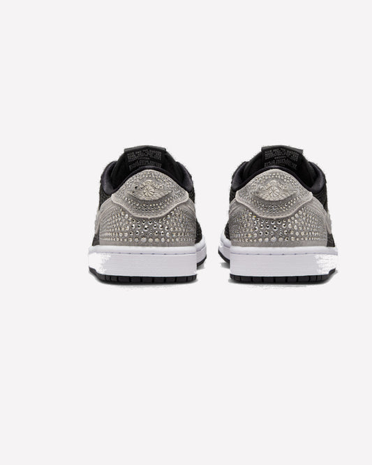 Jordan 1 Retro Low OG Swarovski Stealth — vista de la suela