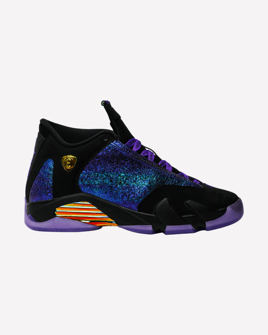 Jordan 14 Retro Doernbecher (2019) — vista lateral derecha
