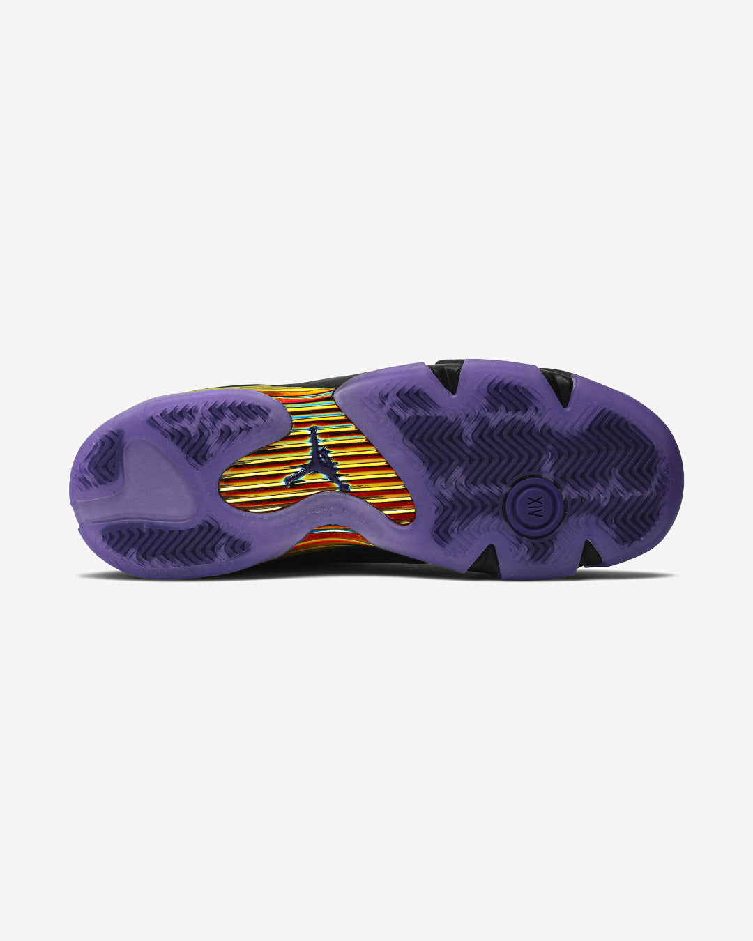 Jordan 14 Retro Doernbecher (2019) — vista frontal