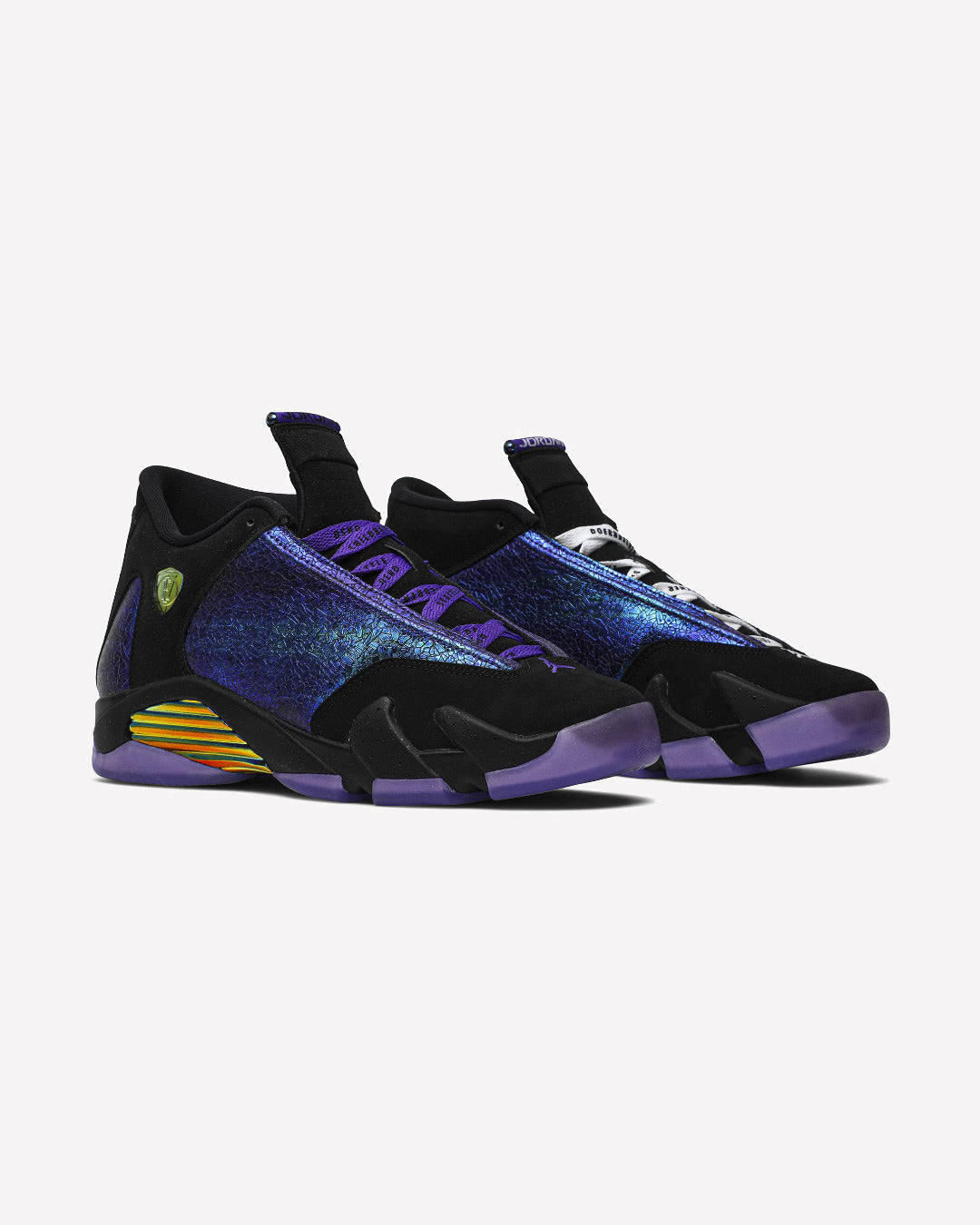 Jordan 14 Retro Doernbecher (2019) — vista superior