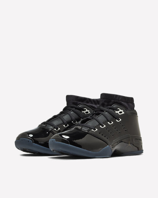 Jordan 17 Low Black Patent — Vista superior