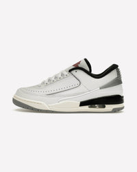 Air Jordan 2/3 White Black Metallic Silver