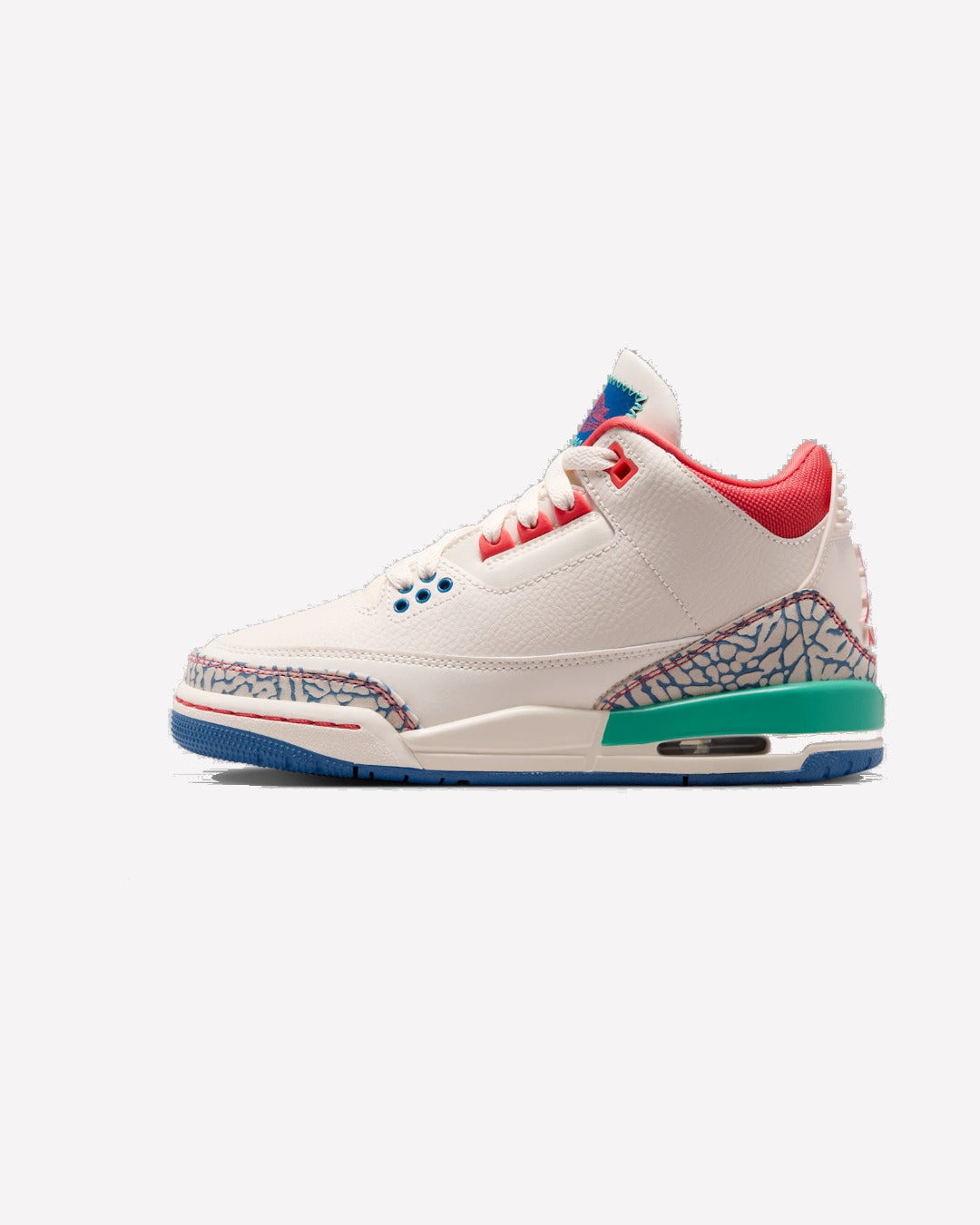 Jordan 3 Retro Play Your Way (GS) — vista lateral