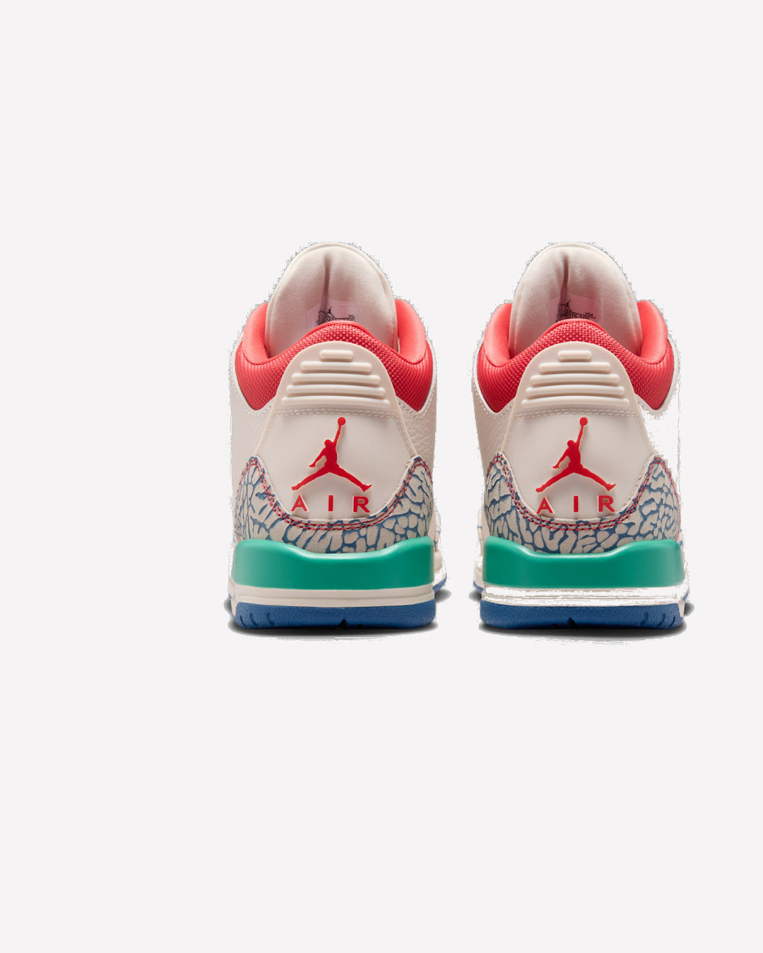 Jordan 3 Retro Play Your Way (GS) — detalle del logo Jumpman
