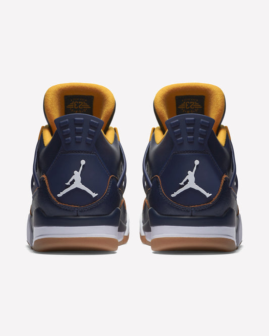 Jordan 4 Retro Dunk From Above — vista del talón