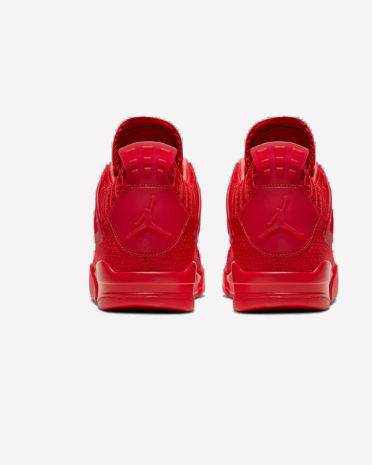Jordan 4 Retro Flyknit Red — par completo