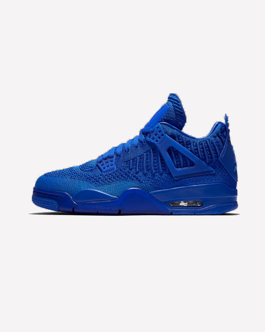 Jordan 4 Retro Flyknit Royal — vista lateral
