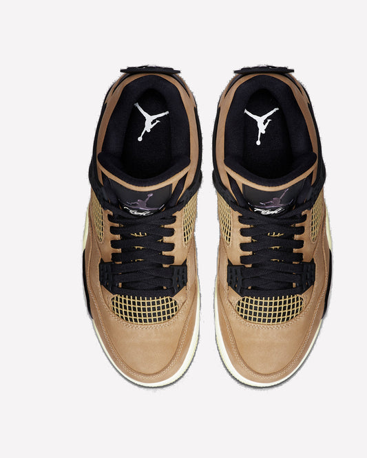 Jordan 4 Retro Fossil — vista de la suela