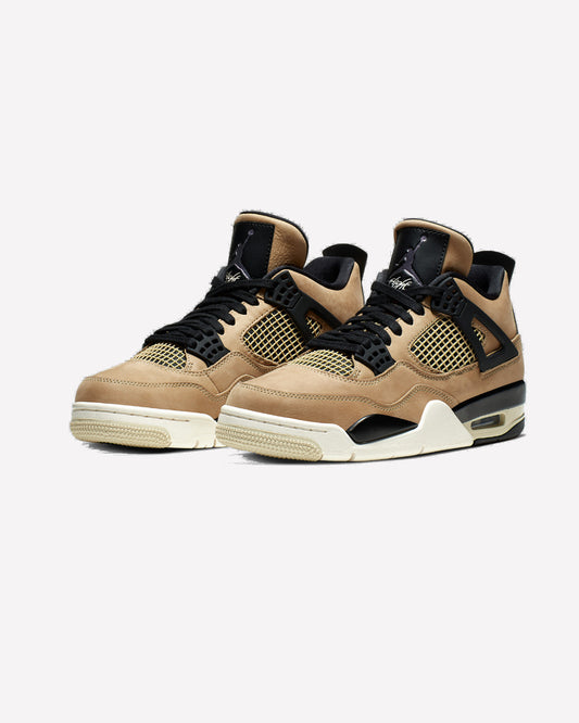 Jordan 4 Retro Fossil — vista superior