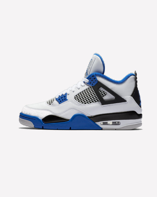Jordan 4 Retro Motorsports (2017) — vista lateral