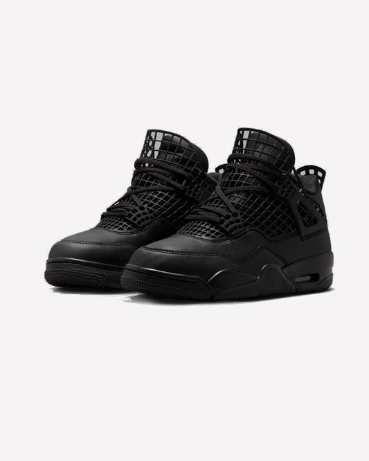 Jordan 4 Retro Net Black — vista superior