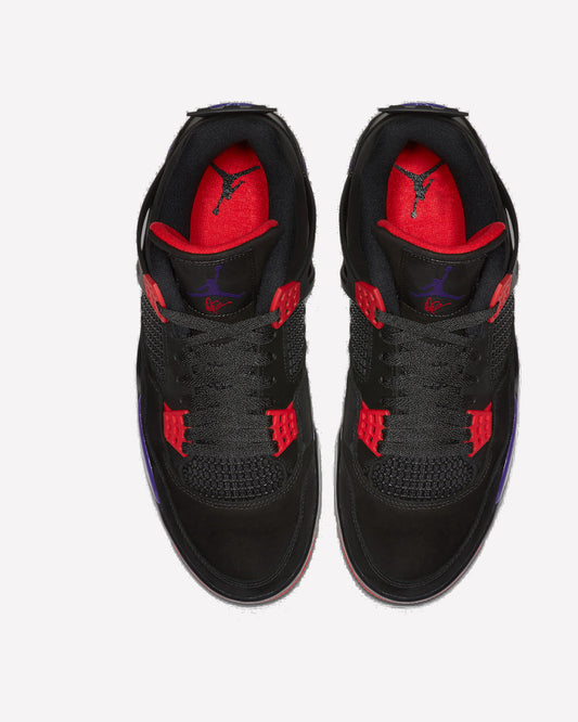 Jordan 4 Retro Raptors Drake OVO — vista de la suela
